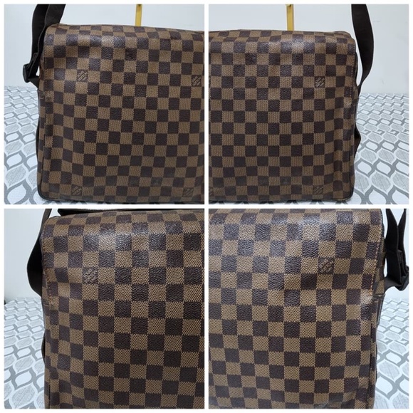 Authentic Louis Vuitton Damier Canvas Naviglio Messenger Bag - Picture 7 of 14